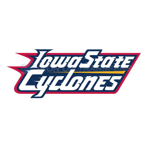 Iowa State Cyclones Iron-on Stickers (Heat Transfers)NO.4658